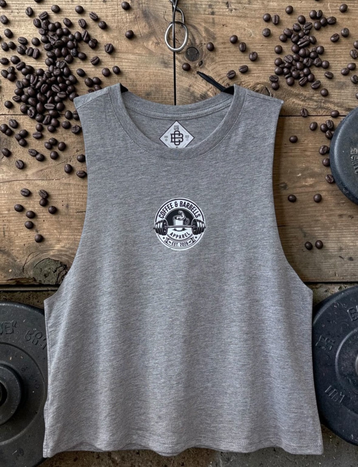 Women sleeveless Crop T