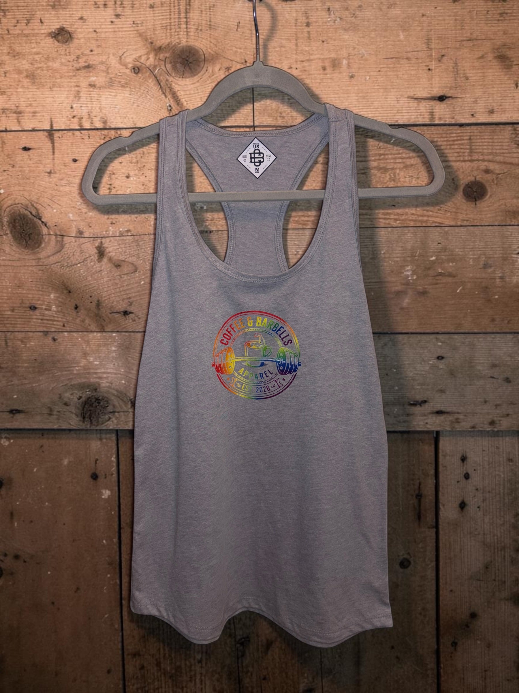 Racer Tank - Pride - Grey