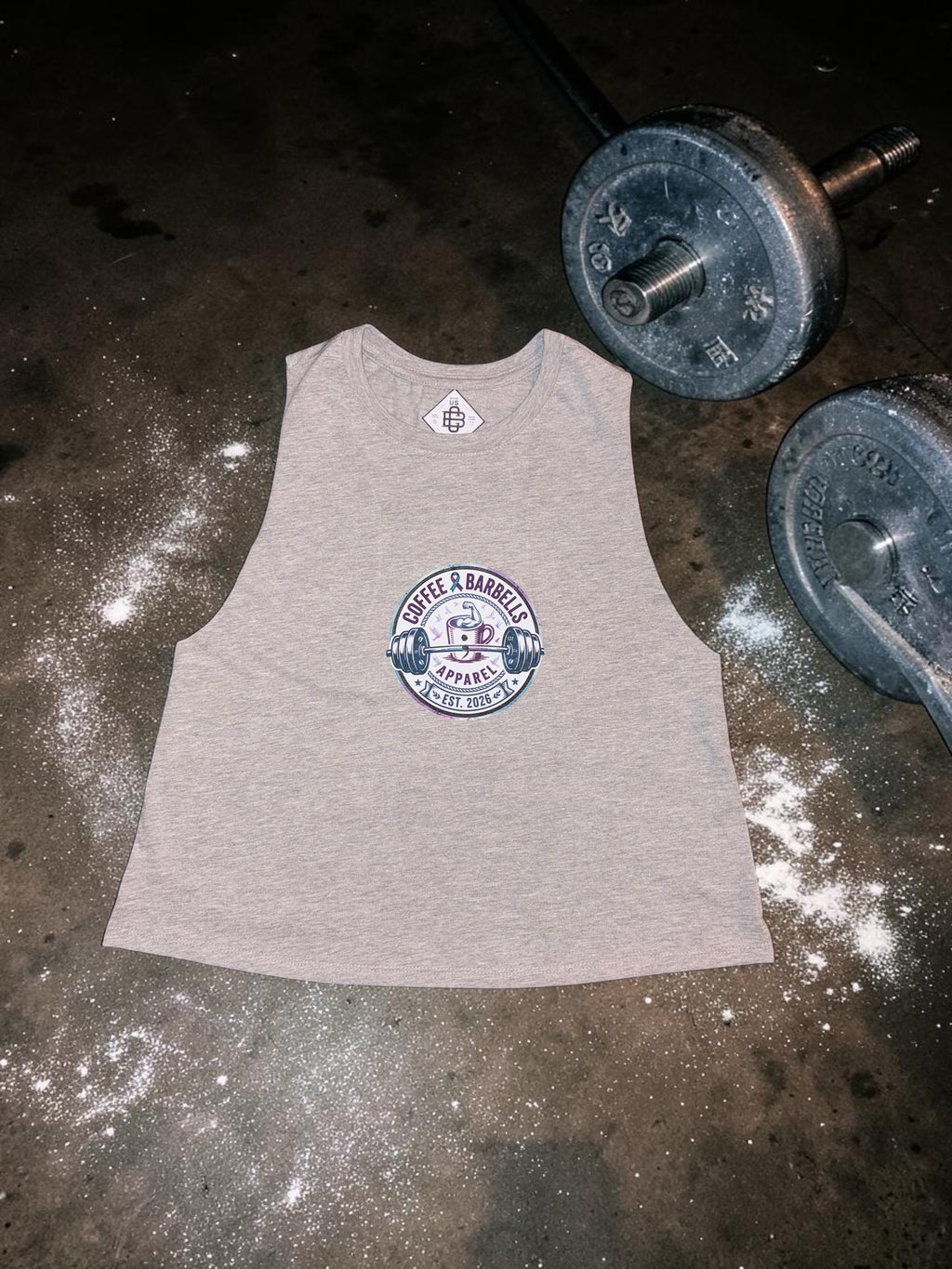 Women sleeveless Crop T- Your story isn't over