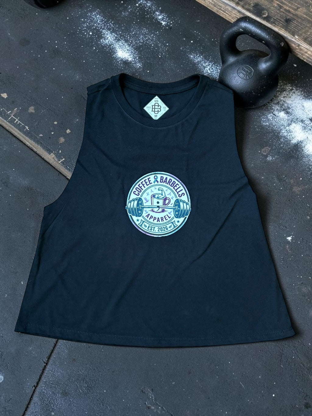 Sleevelss Crop T - Your story isn't over