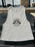 Sleevelss Crop T - First responder sleeveless Crop Top