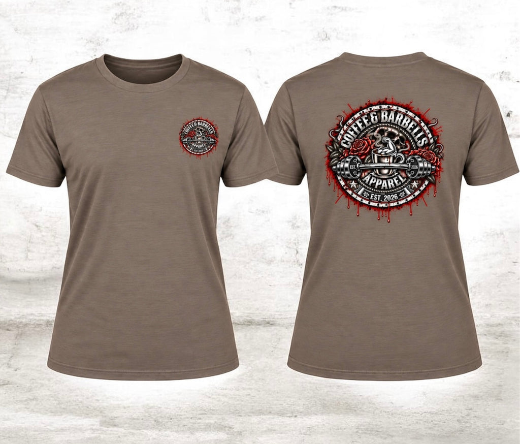 Unisex T-Shirt. Skull & Steel Tee.