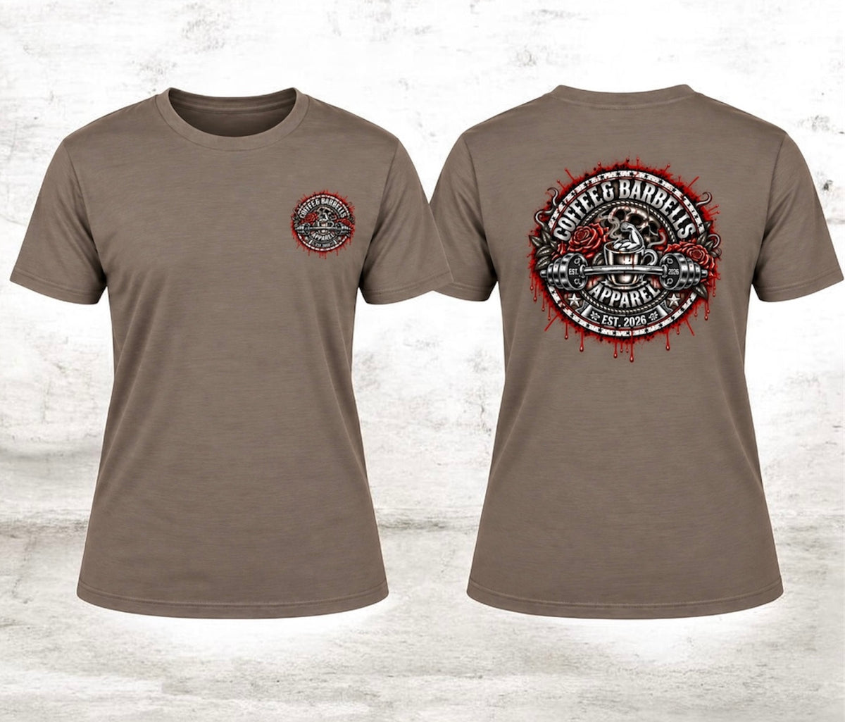 Unisex T-Shirt. Skull & Steel Tee.