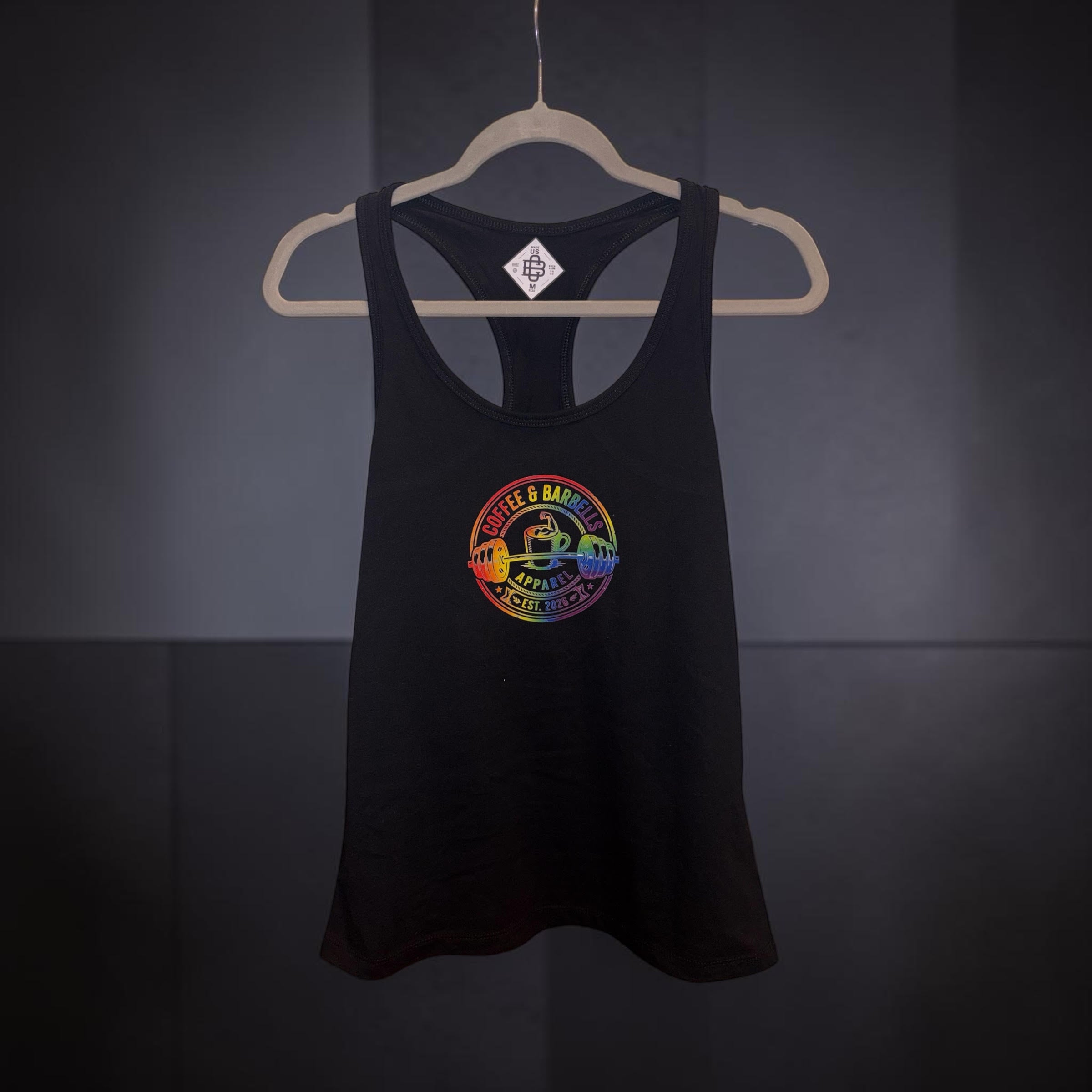 Racer Tank - Pride - Black